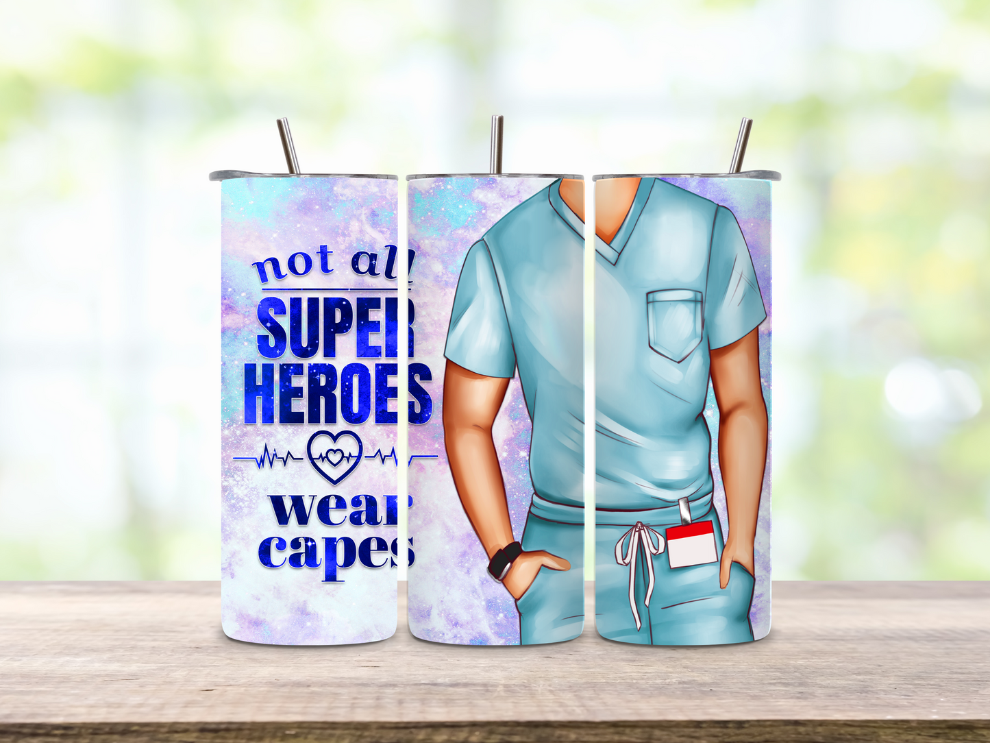 NOT ALL SUPER HEROES WEAR CAPES