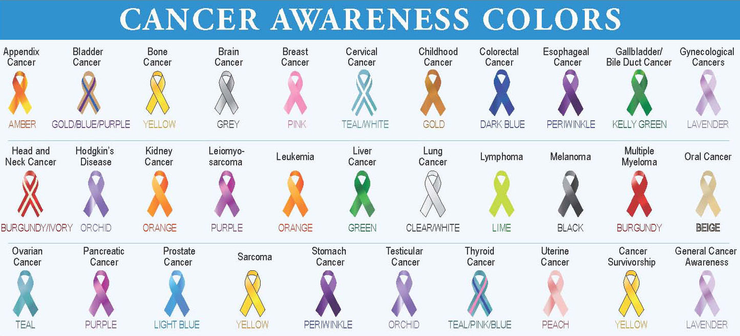 Rhinestones Denver Broncos Lung Cancer Awareness (Pick your team)