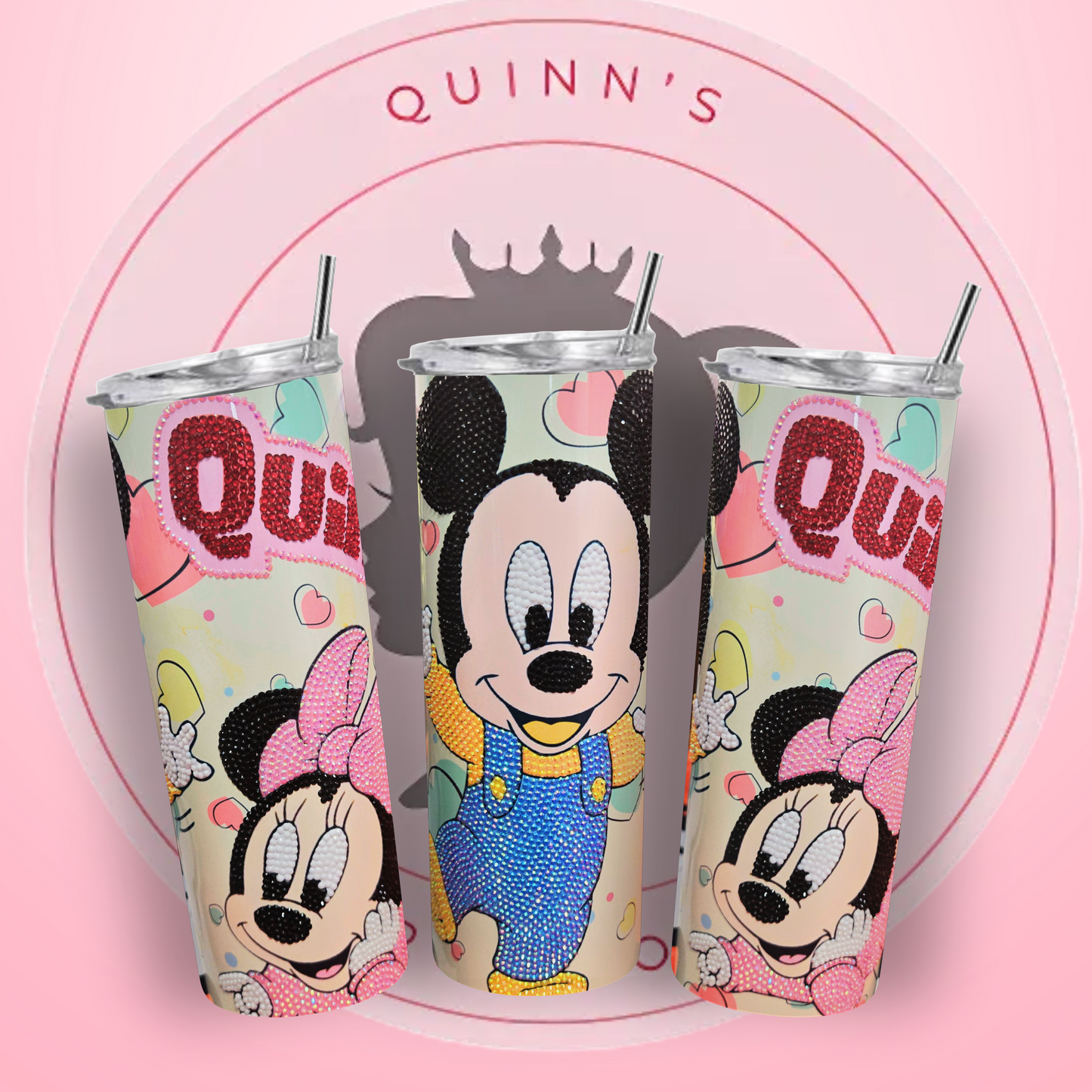 Baby Mickey and baby Minnie
