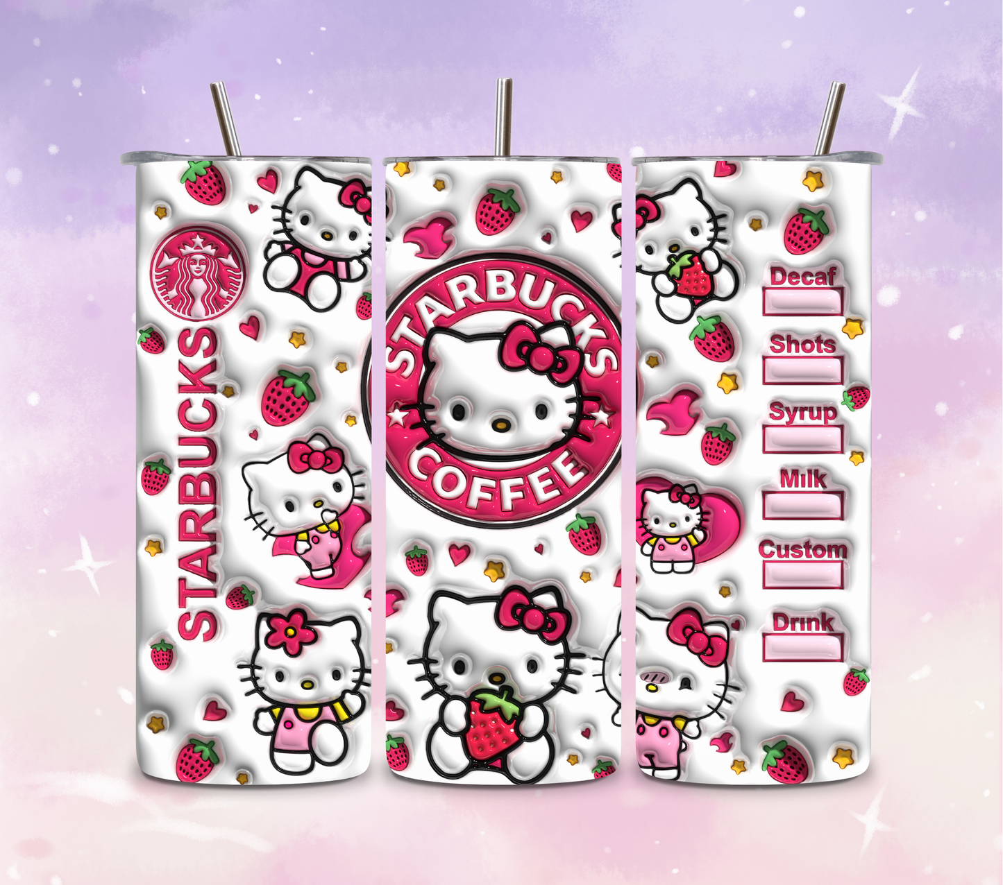 Hello kitty 20 oz tumbler