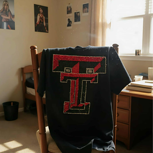 Texas Tech Rhinestone shirt