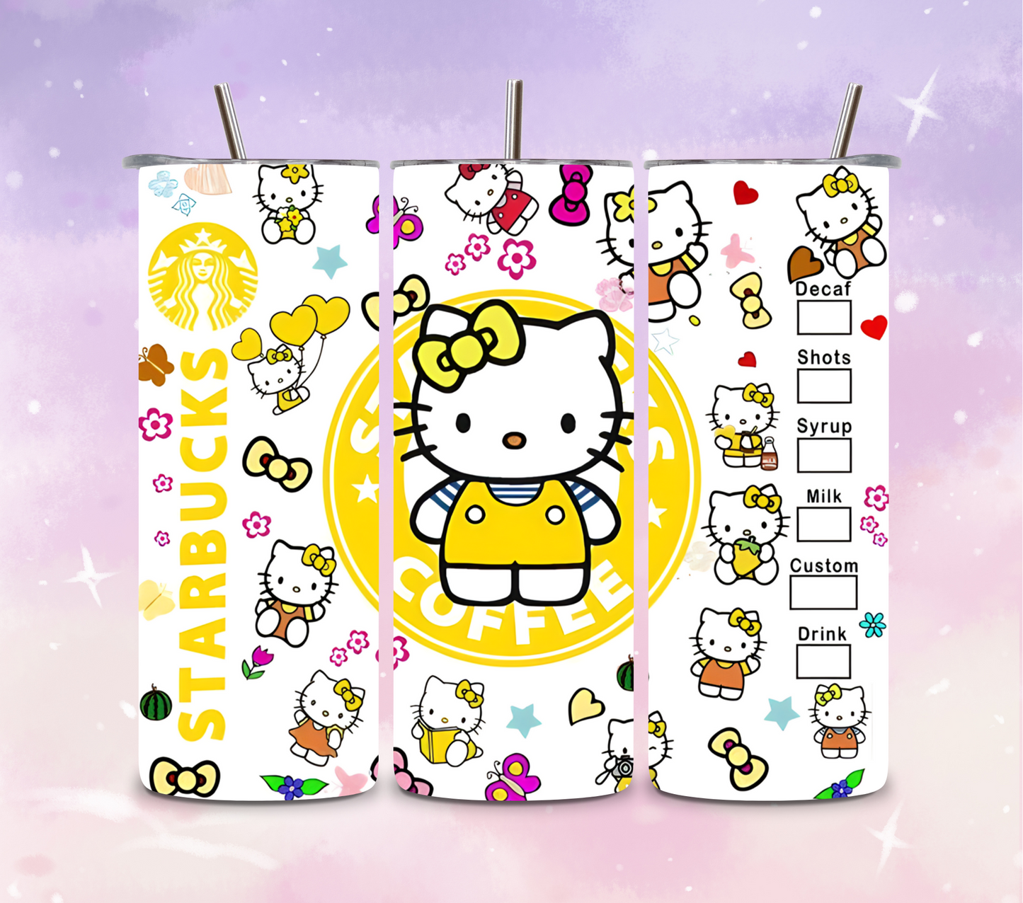 Hello kitty 20 oz tumbler